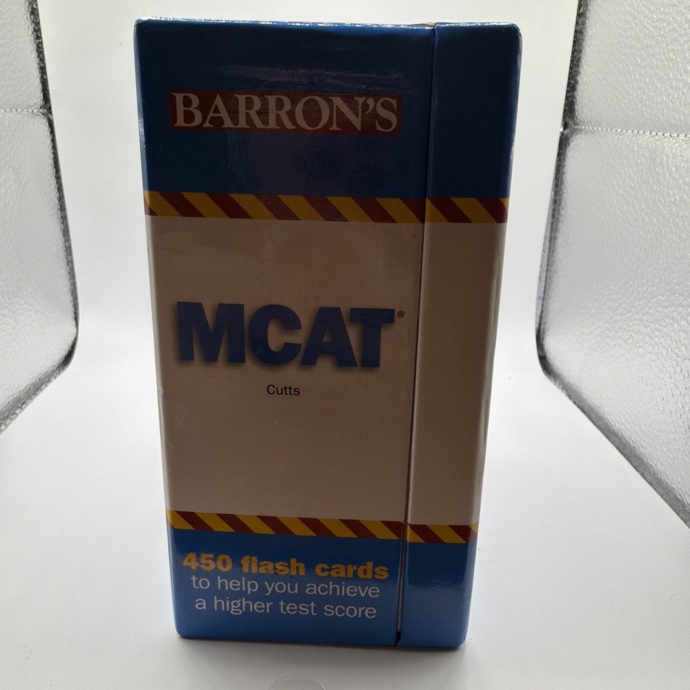 Barron's MCAT Flash Cards - Cards By Kupillas, Lauren Marie - GOOD - Picture 4 of 6